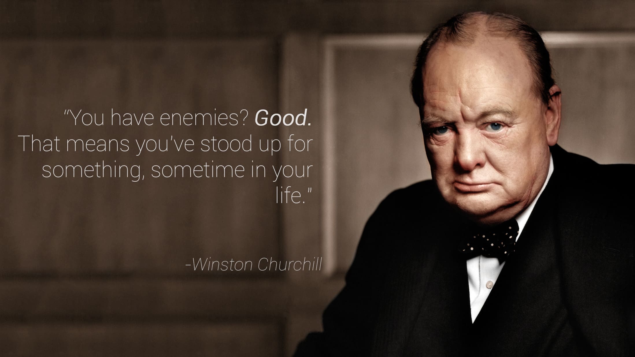 Winston Churchill Quote