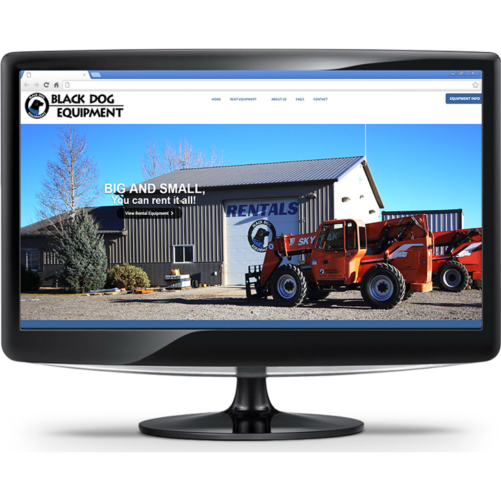 Black Dog Equipment's new website