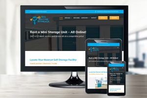 All Secure Storage's Small Business Website Design in Grand Junction, CO