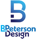 NEW BPetersonDesign Logo - Stacked