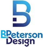 NEW BPetersonDesign Logo - Stacked