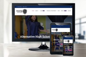 A school website optimized for SEO and designed to be user-friendly, created by BPD.