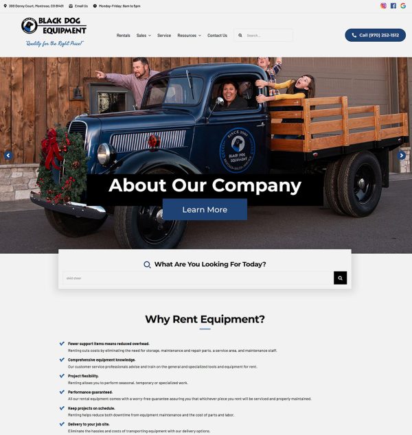 New BDE Site Homepage