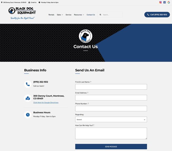 New BDE Site Contact