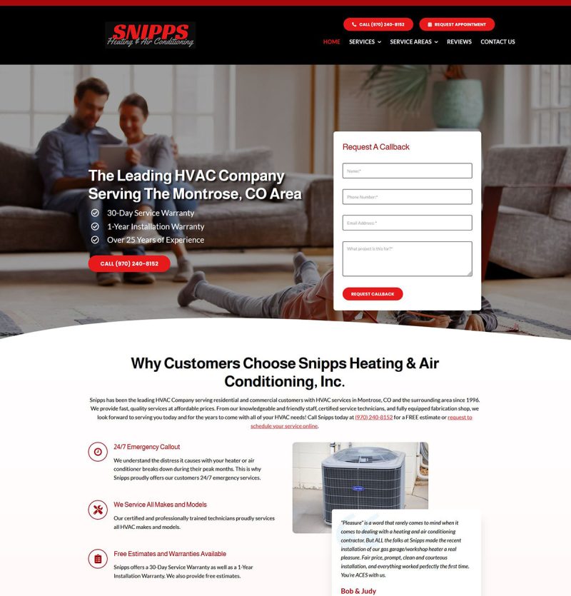 New Snipps Site Homepage