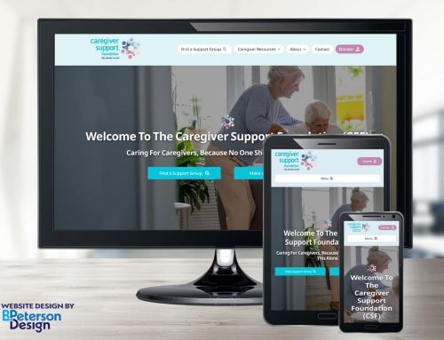 Website Design for Nonprofit Organization: Caregiver Support Foundation