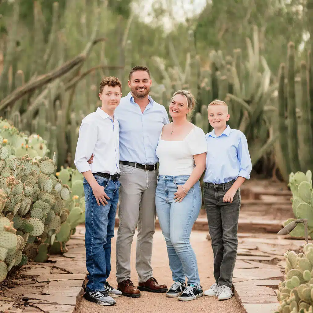 Peterson Family, owners of BPetersonDesign