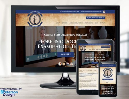 Small Business Website Redesign for Western Forensic Document Examiner